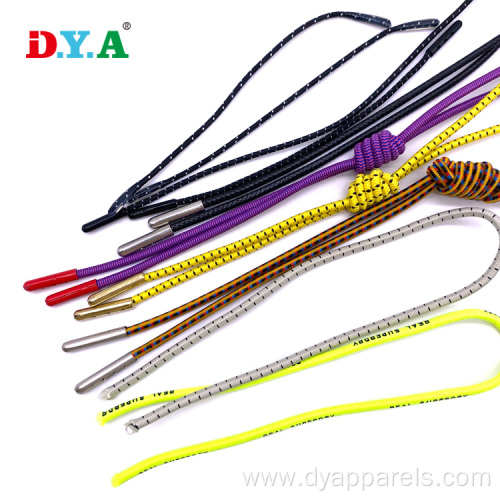3mm Bungee Cord Elastic Black Printed elastic string